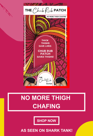  The Chub Rub Patch for Thighs (AS SEEN ON SHARK TANK), Anti Chafe  Thigh Chafing Prevention Friction Tape Patches, Anti Chafing Skin Tape for Inner  Thigh Rubbing Prevention Women (3